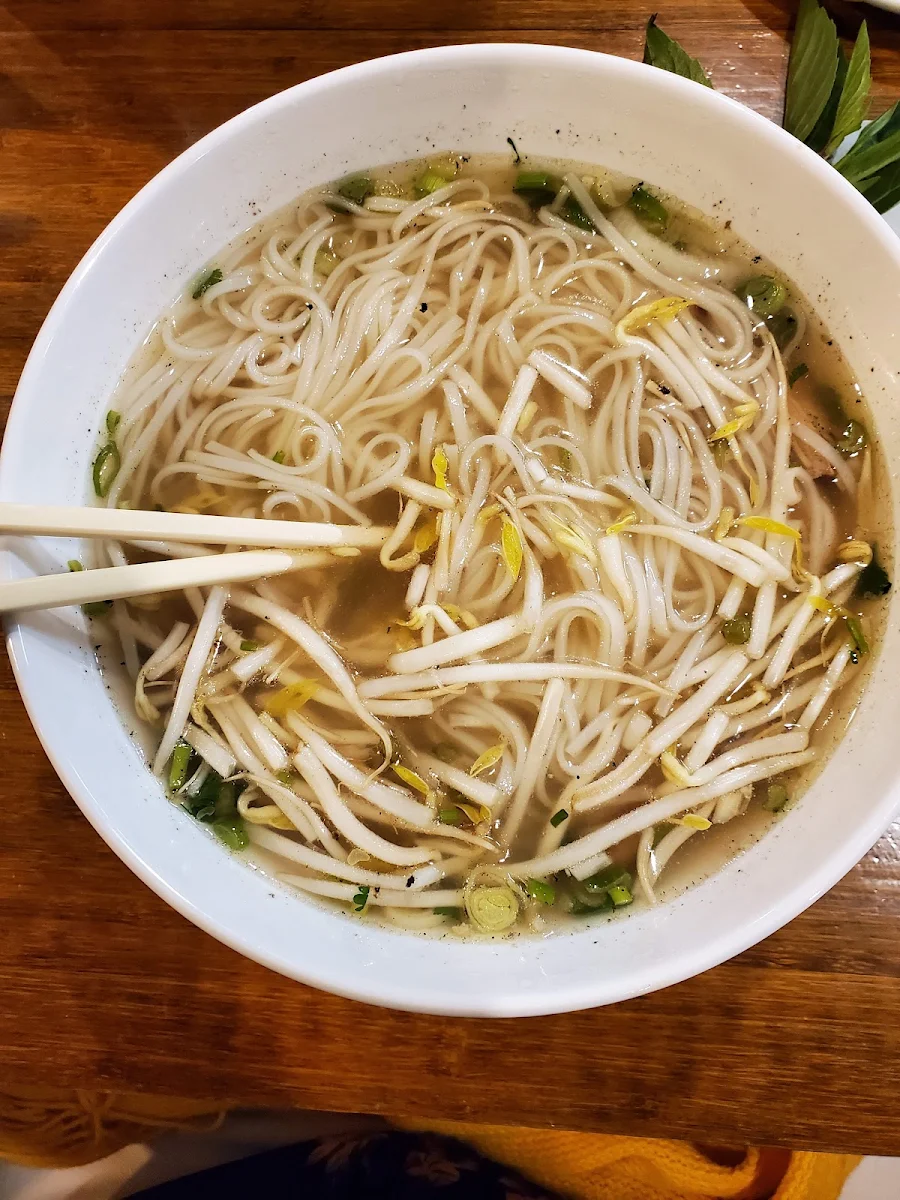 Grilled Chicken Noodle Soup