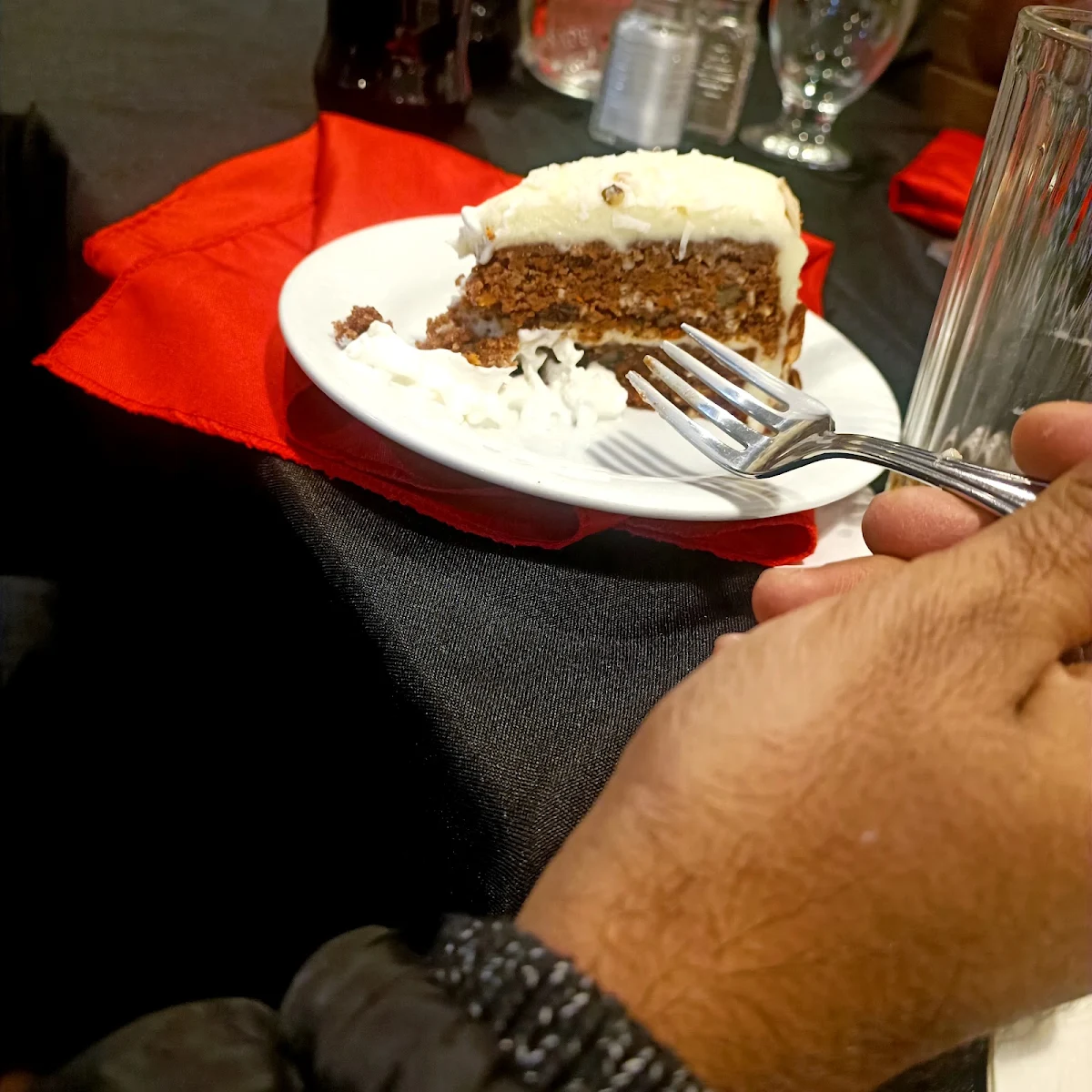Carrot Cheese Cake Slice