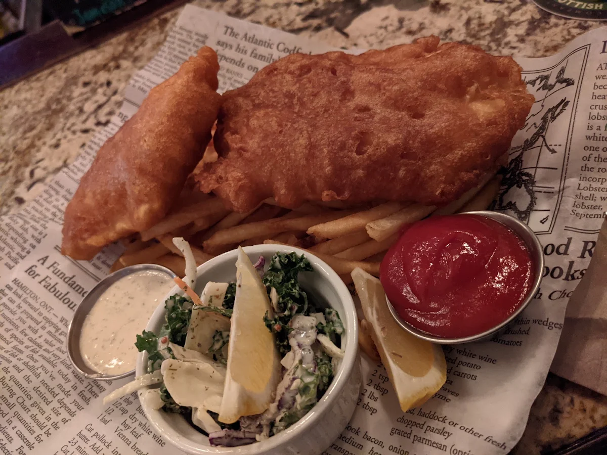 Halibut Fish and Chips