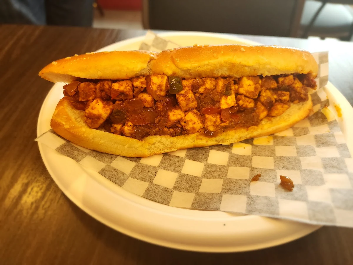 Paneer Hot Dog