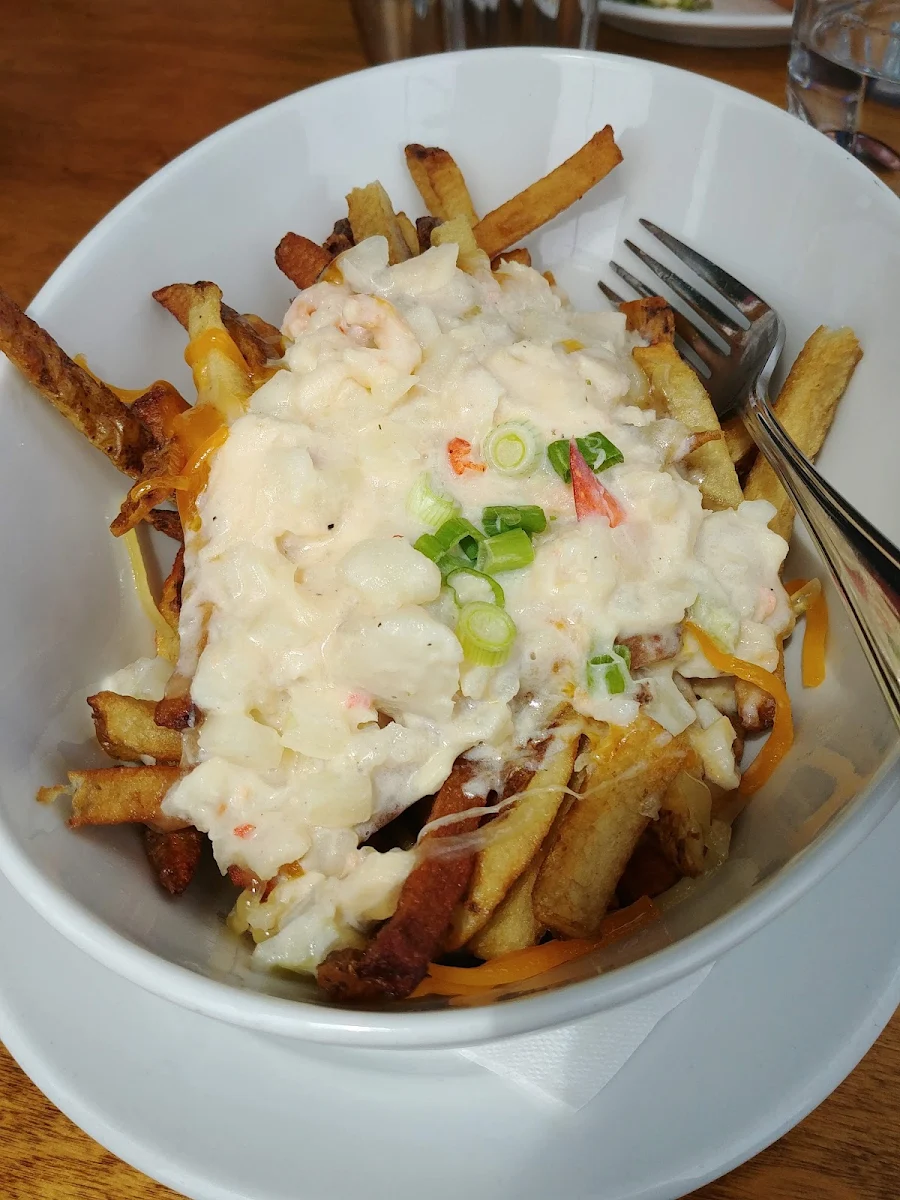 Chowder Poutine, Northport Pier Restaurant