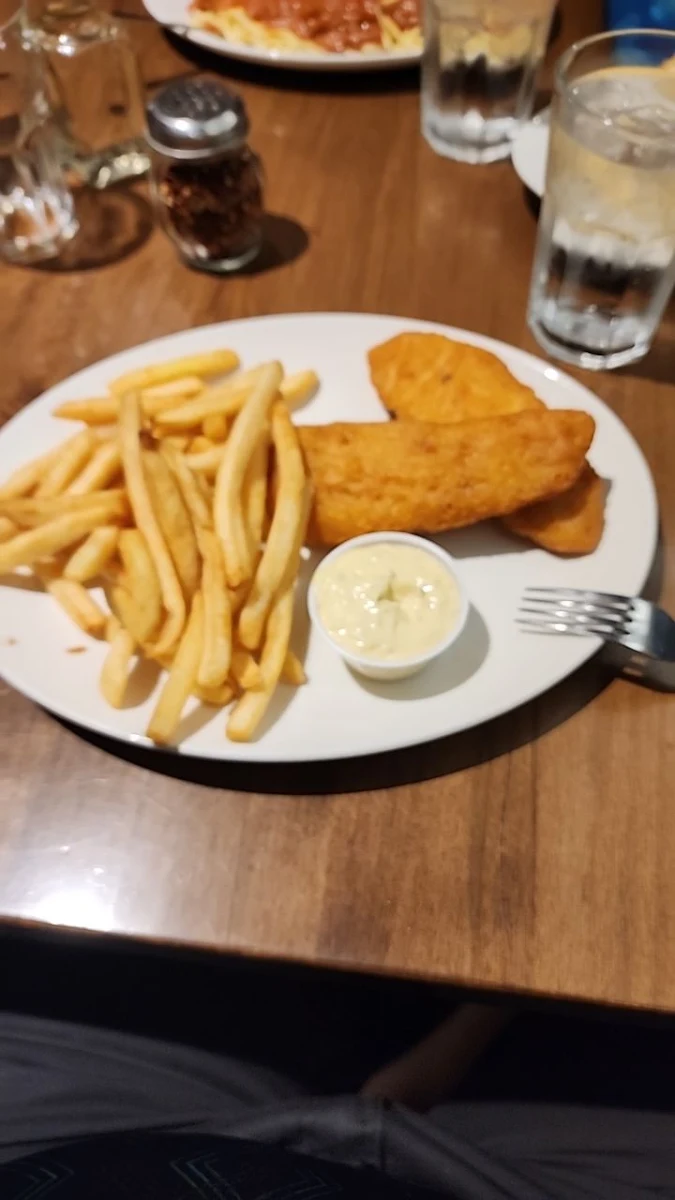 Frozen Fish Sticks and French Fries