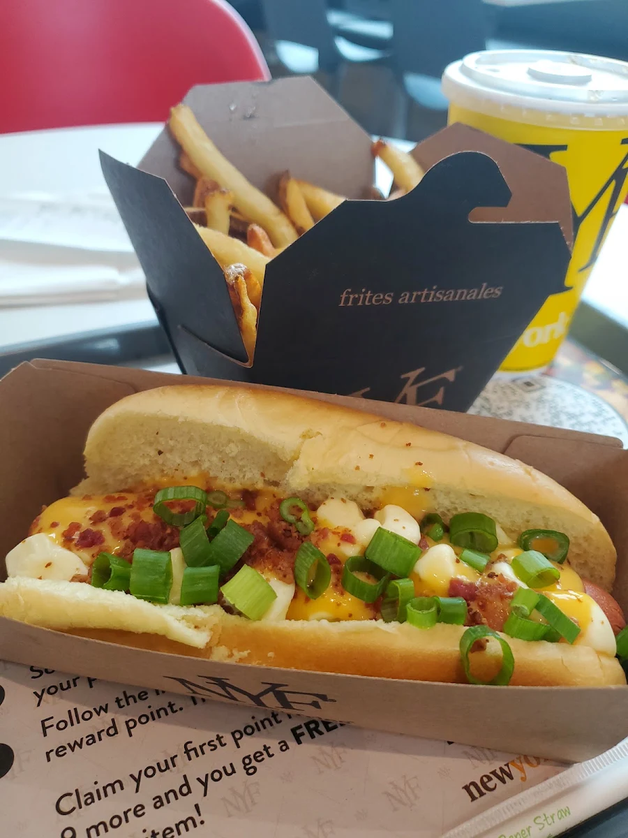 Loaded Bacon Cheeseburger Hotdog