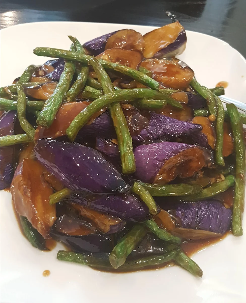 Eggplant w Green Beans