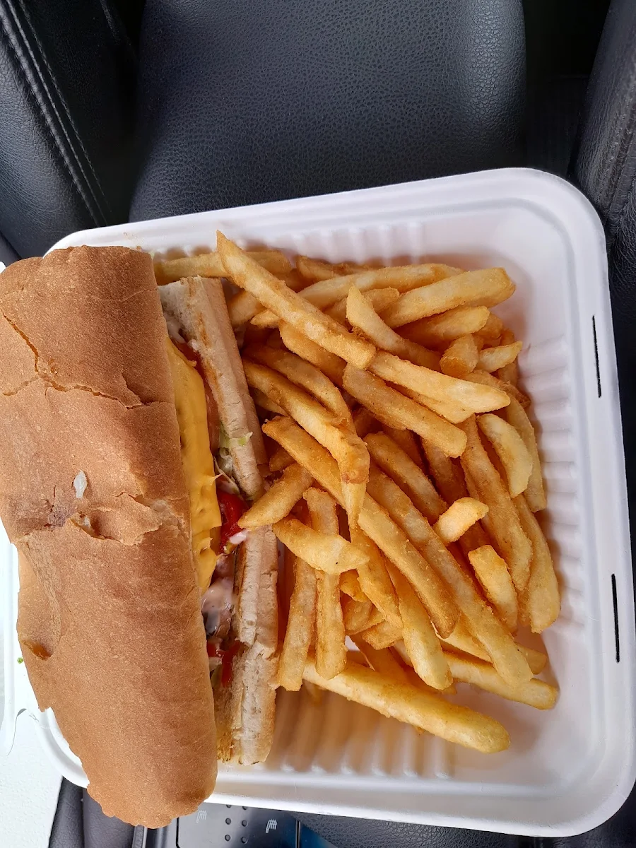 Fish Sandwich with Fries