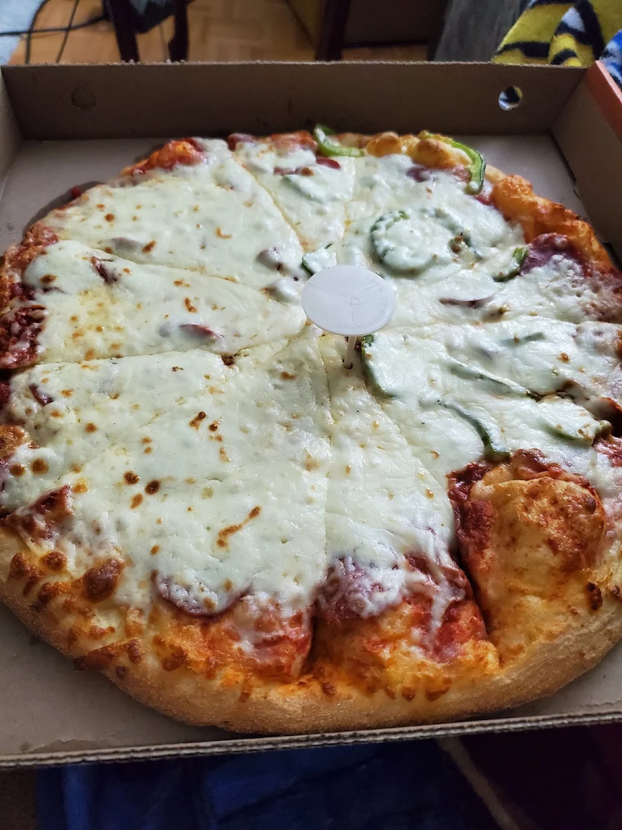 Extra Cheese Deluxe Pizza