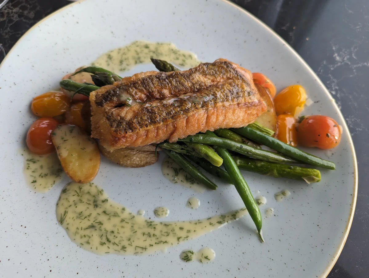 Pan Seared Pickerel