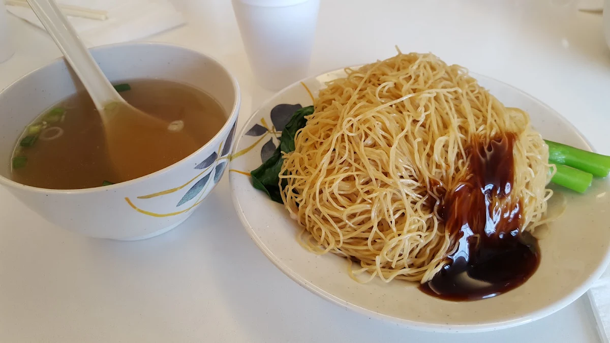Gai Lan and Wonton