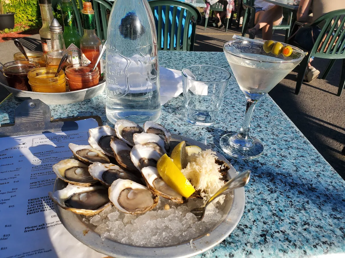 Oysters on the Half-Shell and a Martini