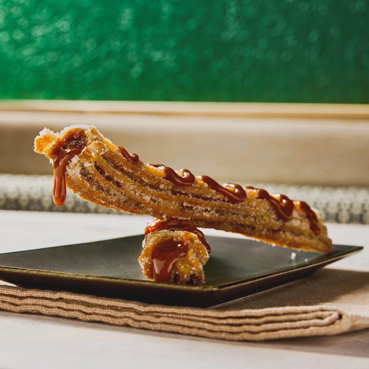 Churros Authentiques Remplis Au Chocolat Ou Dulce de Lèche À la Vanille