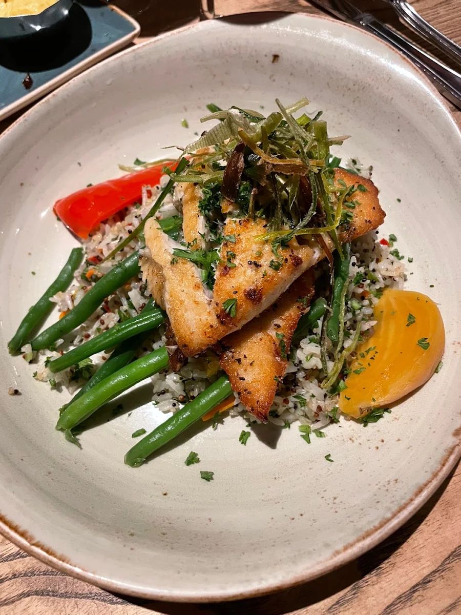 Chimichurri Sea Bass
