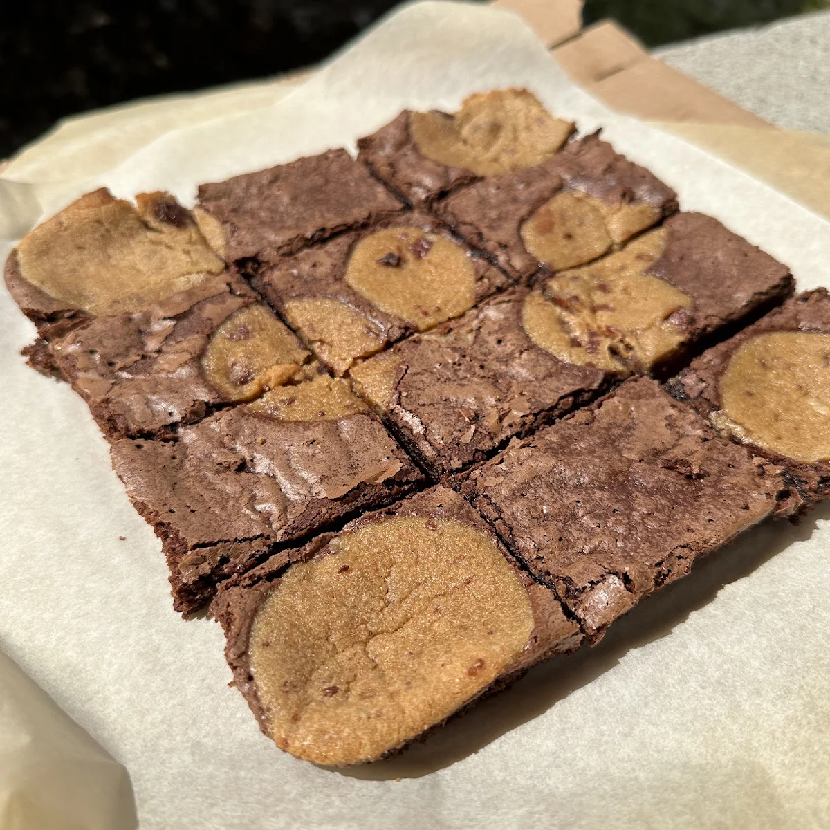 Marbled Cookie Brownie
