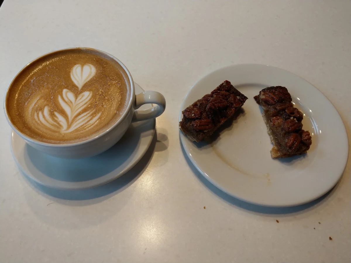 Pumpkin Spice Latte & Pecan Square