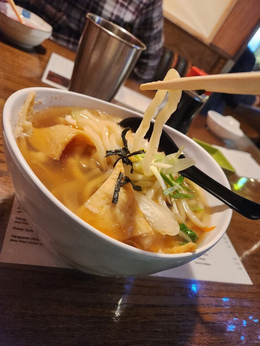 Seafood Udon Noodle Soup
