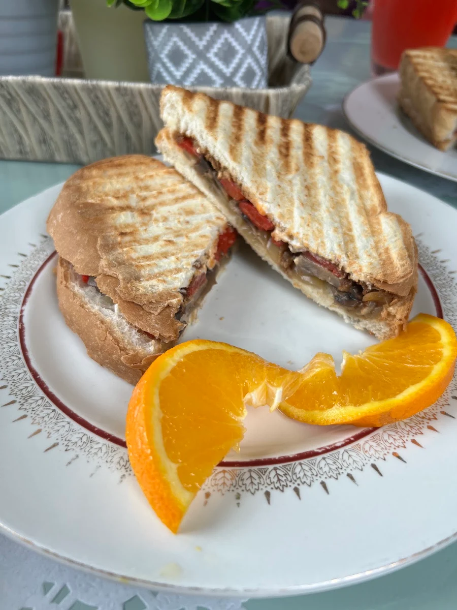 Roasted Chicken Panini
