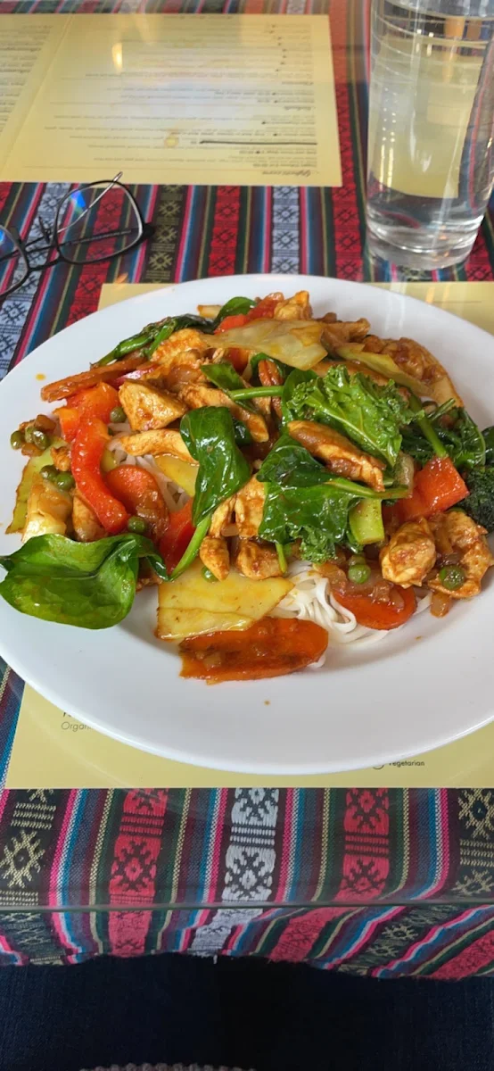 Chicken and Rice Noodles