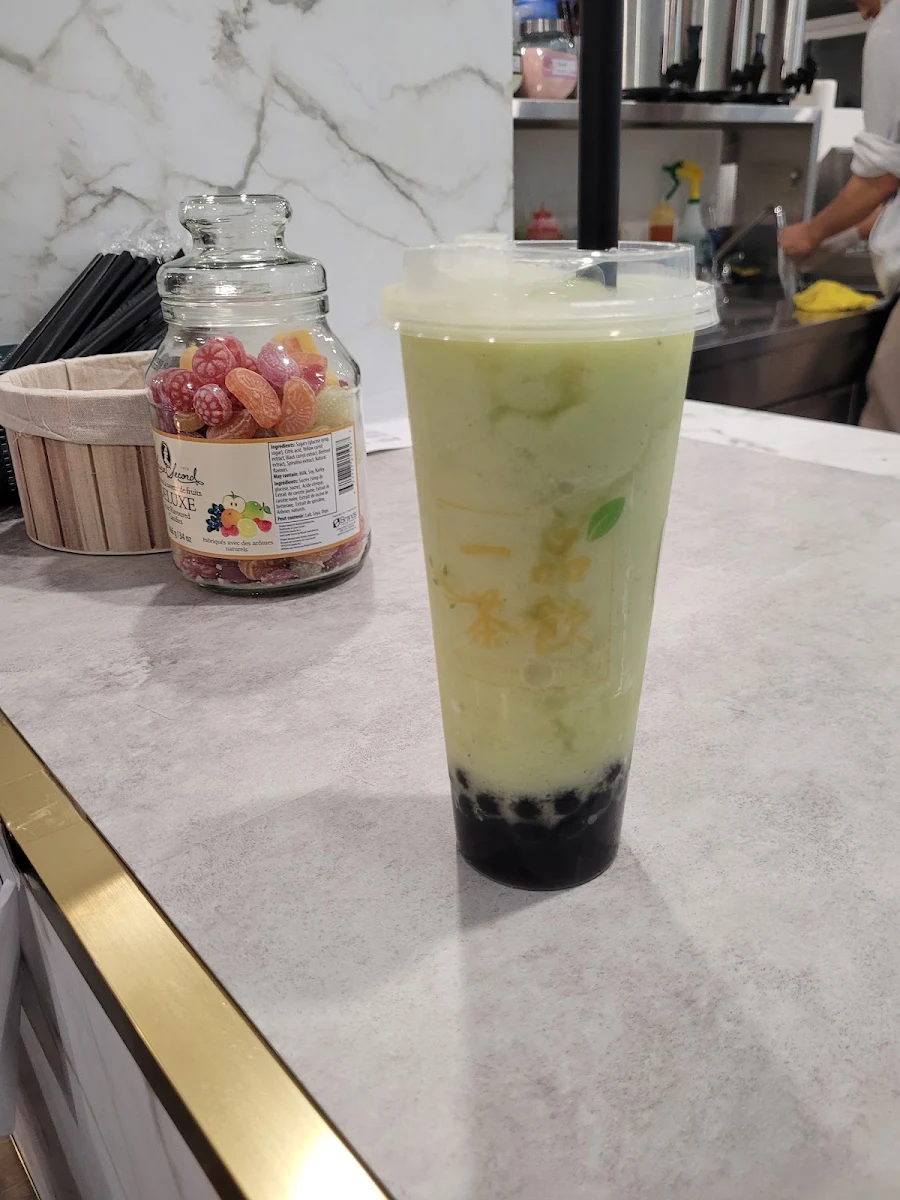 Kiwi Slush Boba