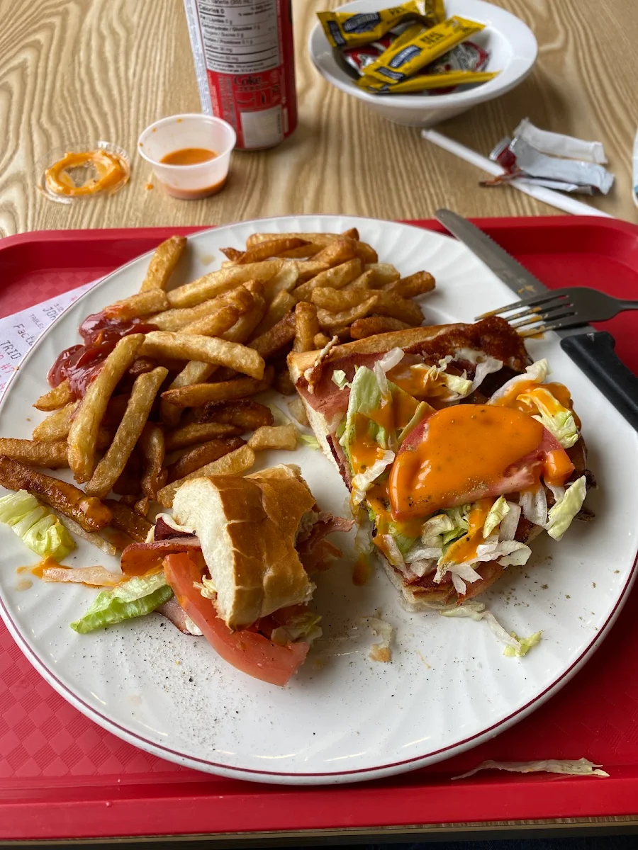 Sandwich Au Poulet Chaud Hot Chicken Sandwich