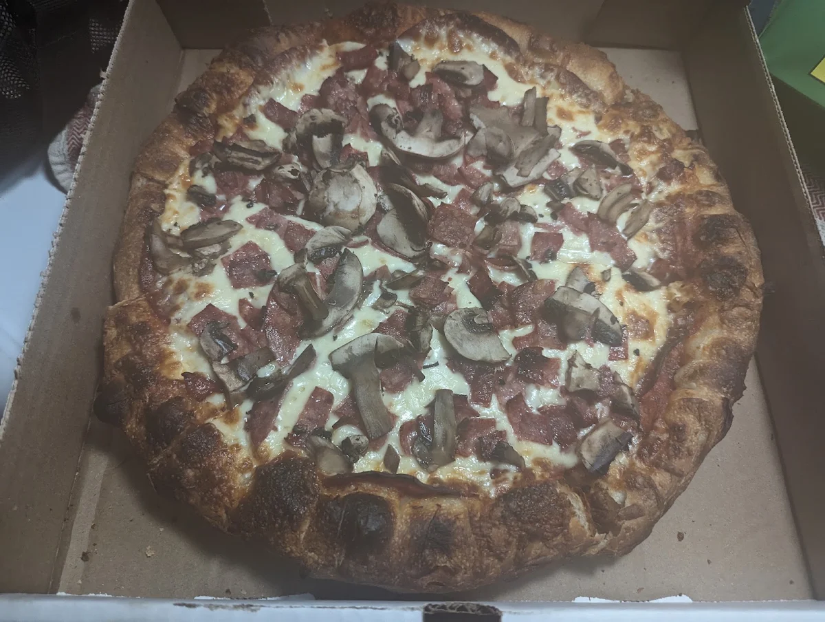 dbl Pepperoni Mushroom Pizza