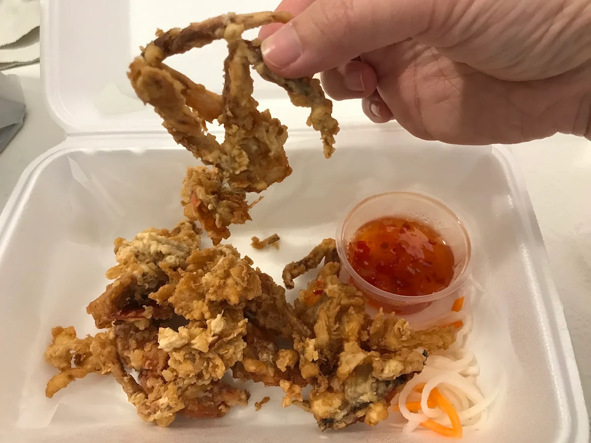 Crispy Soft Shell Crabs