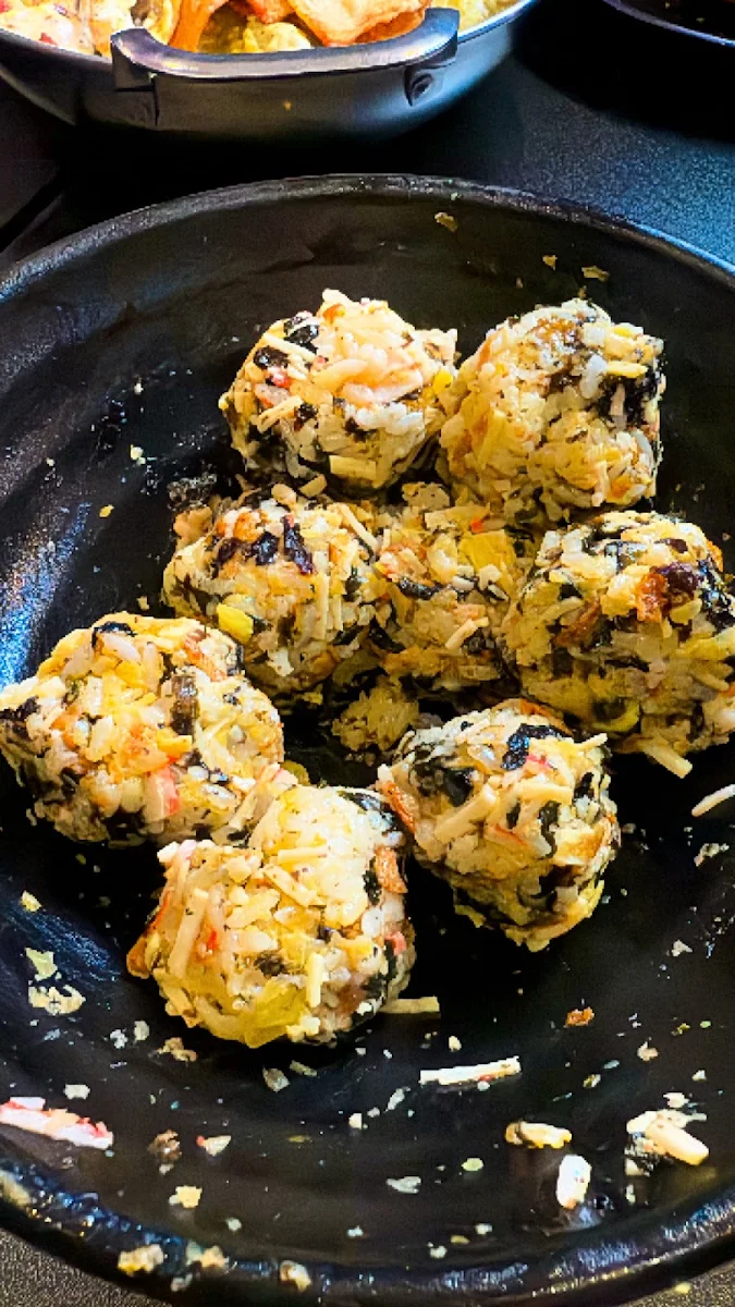 Spicy Crab Meat Rice Ball