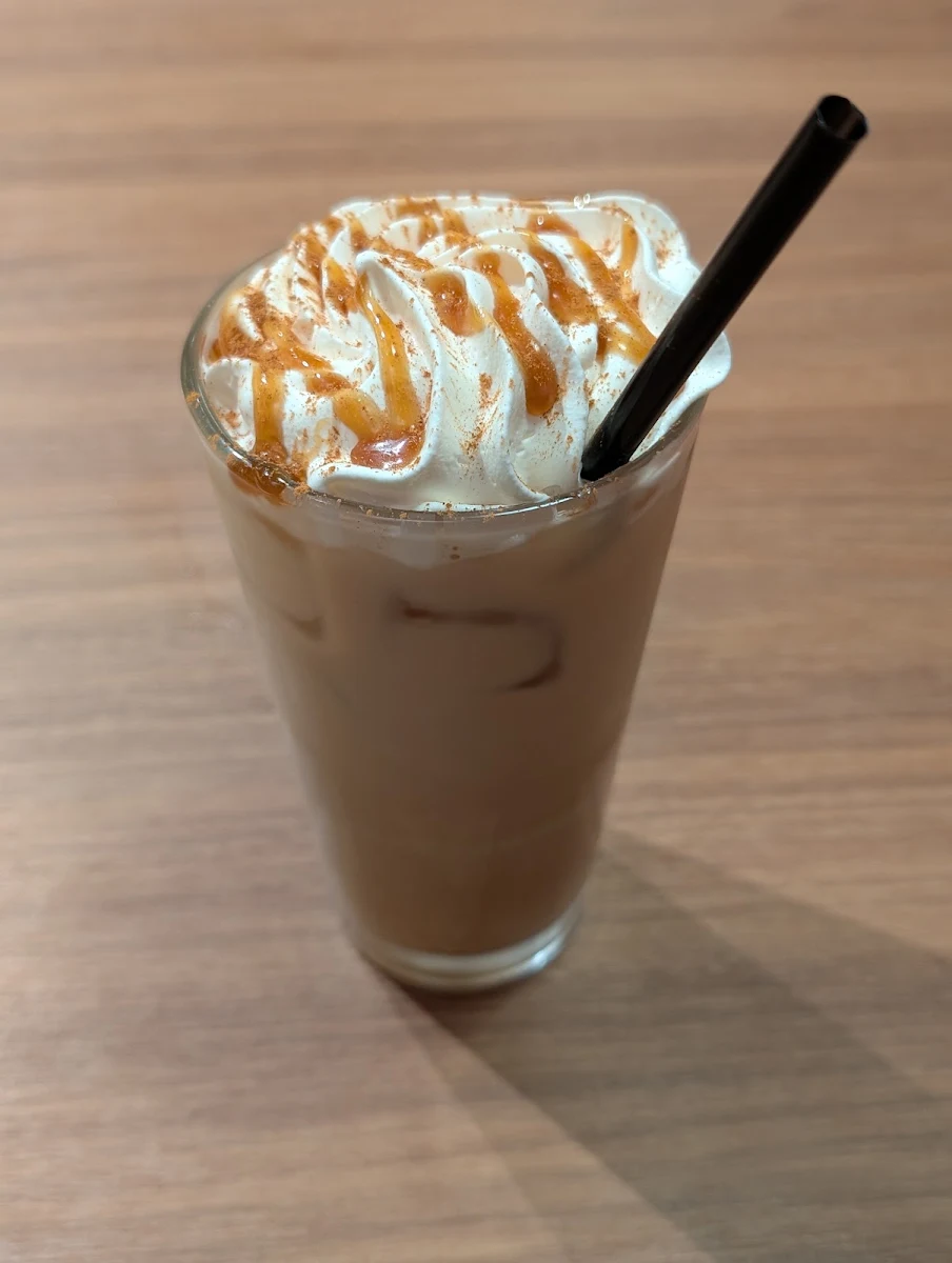 Iced Tiramisu Caramel Latte