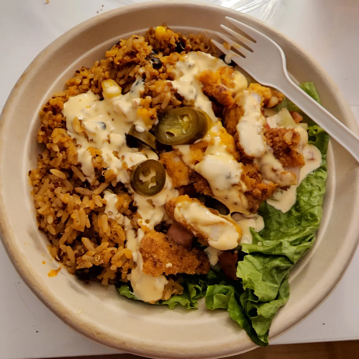 Habenero Chicken Bowl