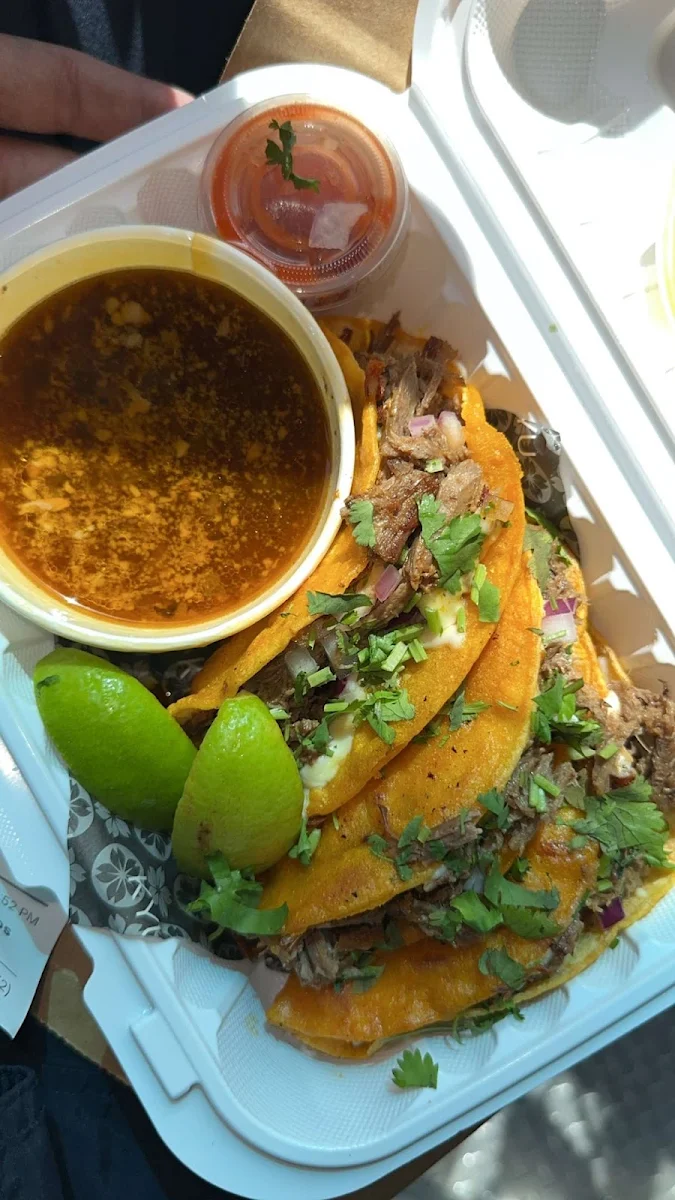 Birria Taco Combo 3-PC