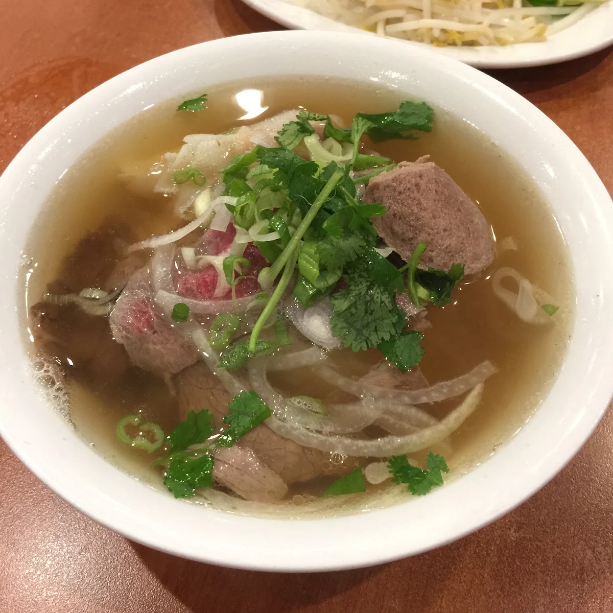 Pho Soup with Well Done Flank