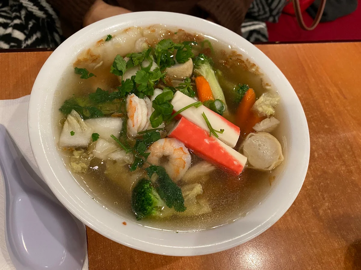 Seafood Noodle Soup