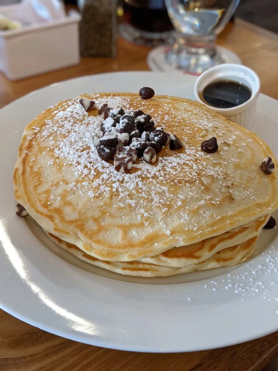 Chocolate Chip Buttermilk Pancakes