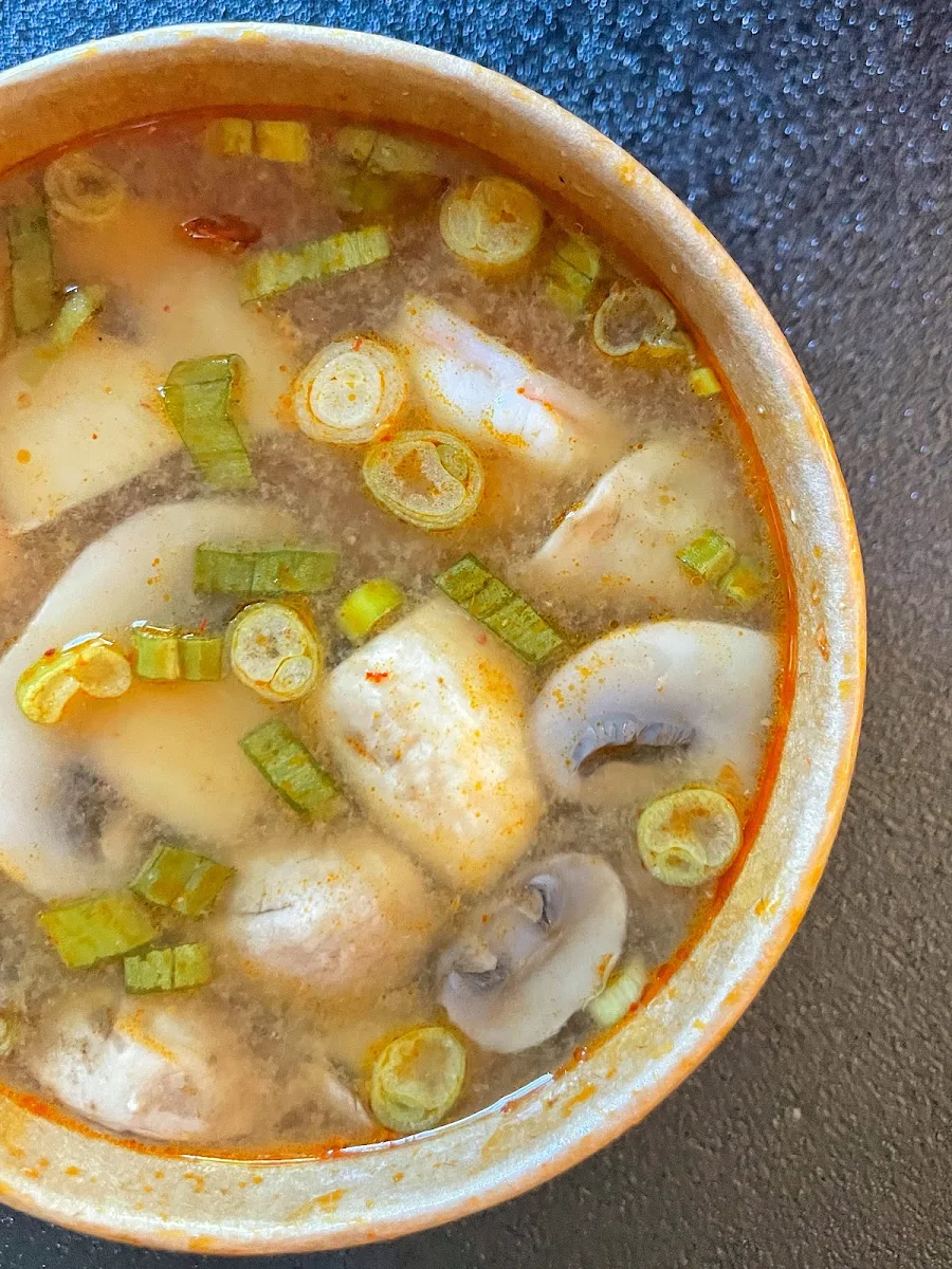 Tom Yum Soup with Shrimps