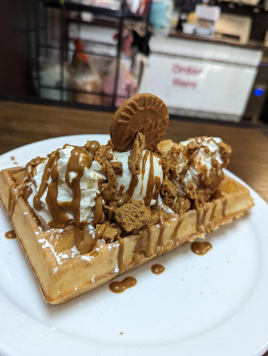 Lotus Biscoff Waffle