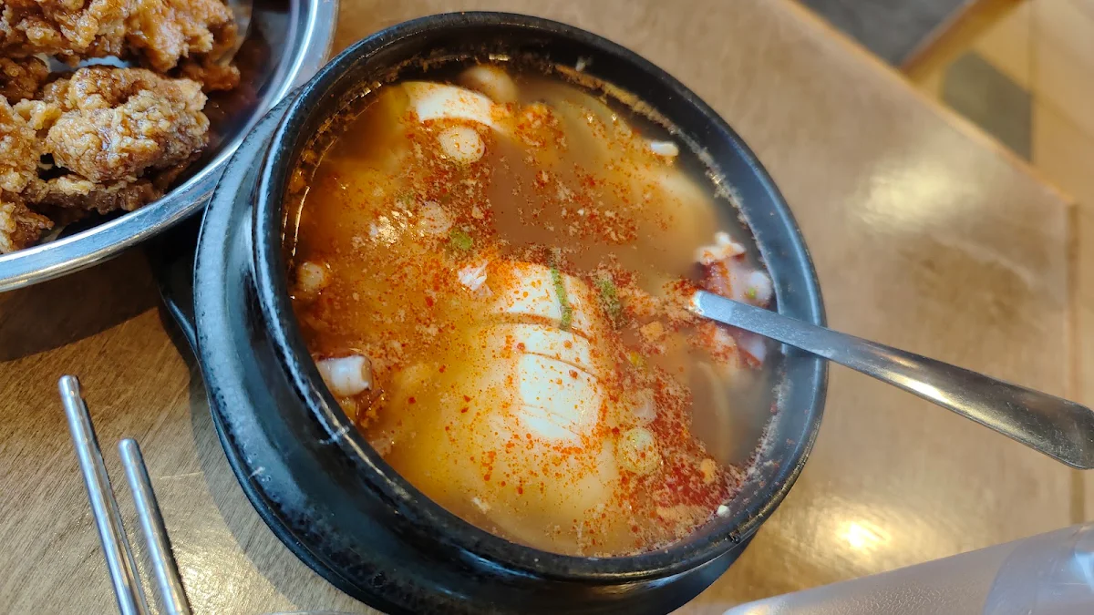 Seafood Tofu Soup