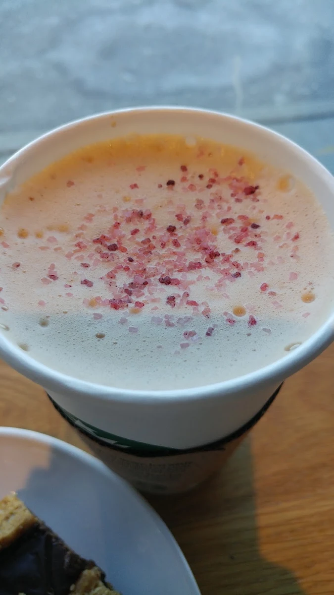 Hibiscus Tea Latte