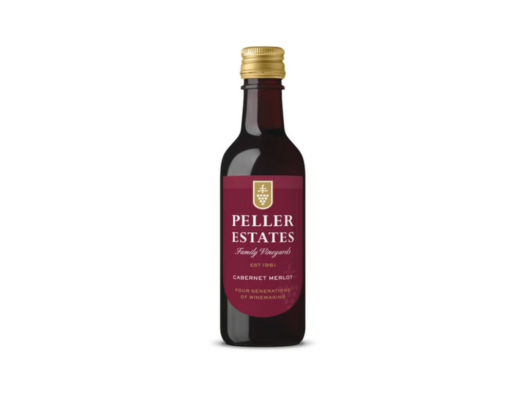 Peller Estates Cabernet-Merlot Individual 200ml Bottle Red Wine 12 5 ABV