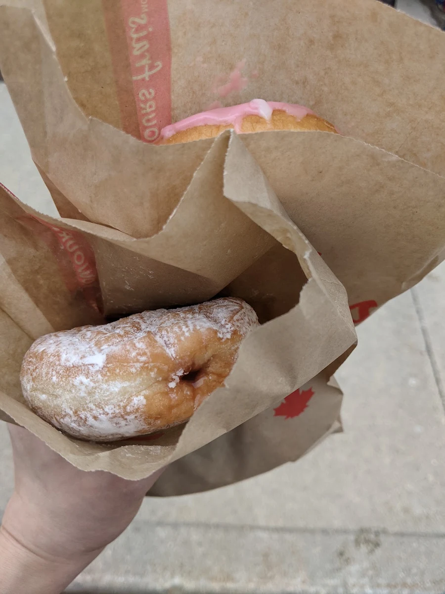 Strawberry Jam Donuts