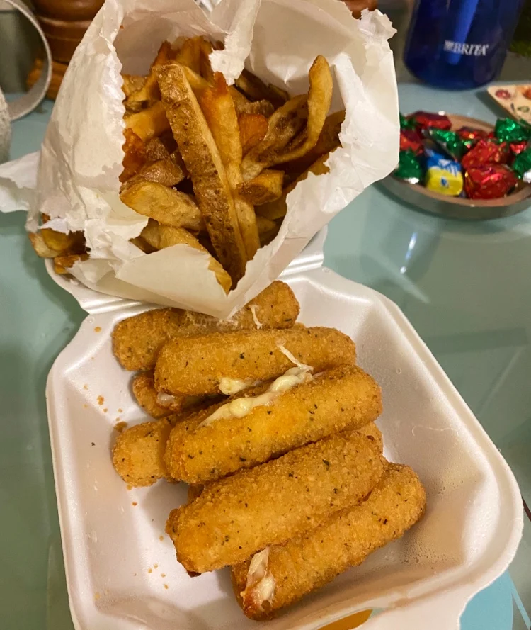 Fries & Mozzarella Sticks