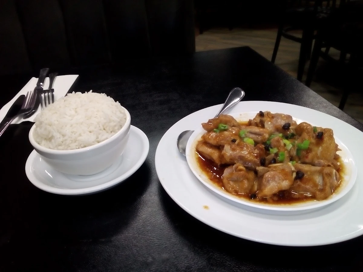 Baby Pork Ribs in Black Bean Sauce