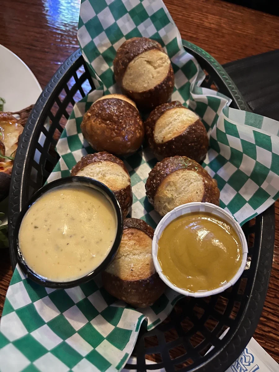 Pretzel Bites with Honey Mustard