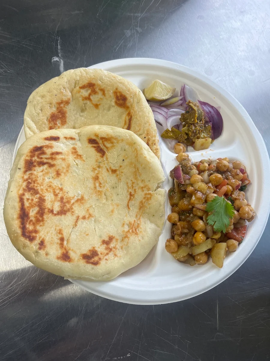 Stuffed Cholle Kulche