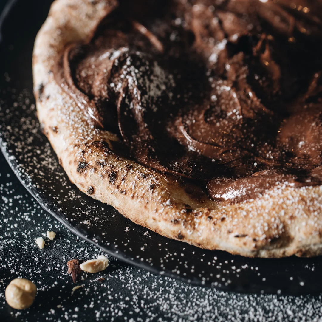 Pizza Choco-noisette Chocolate Hazelnut Pizza