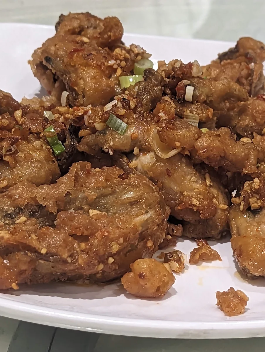 Fried Oysters with Spicy Salt