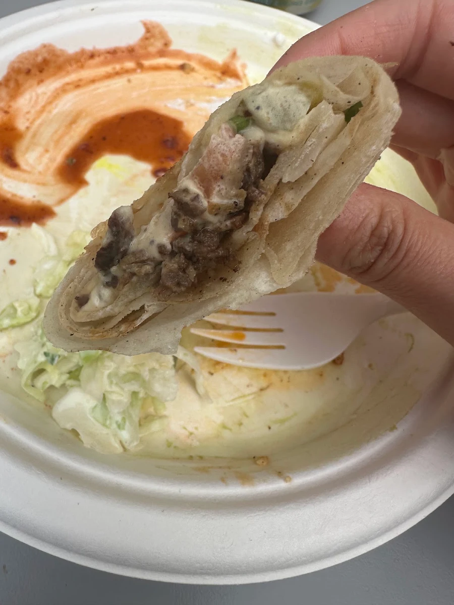 Beef Shawarma Wrap
