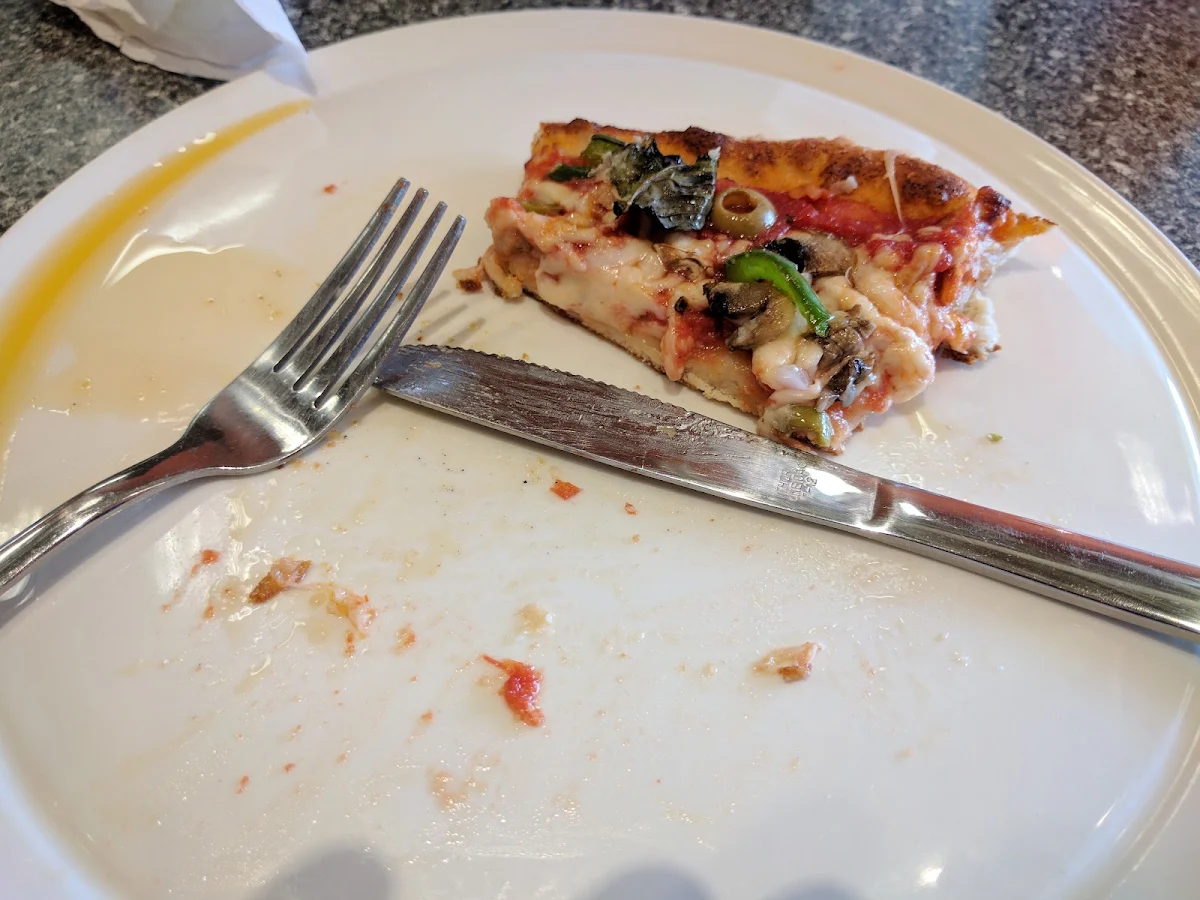 Veggie Pizza Almost Gone