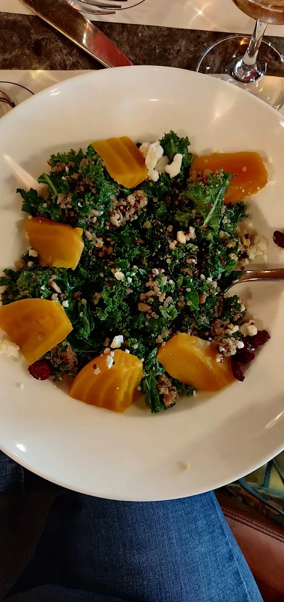 Warm Kale and Quinoa Salad