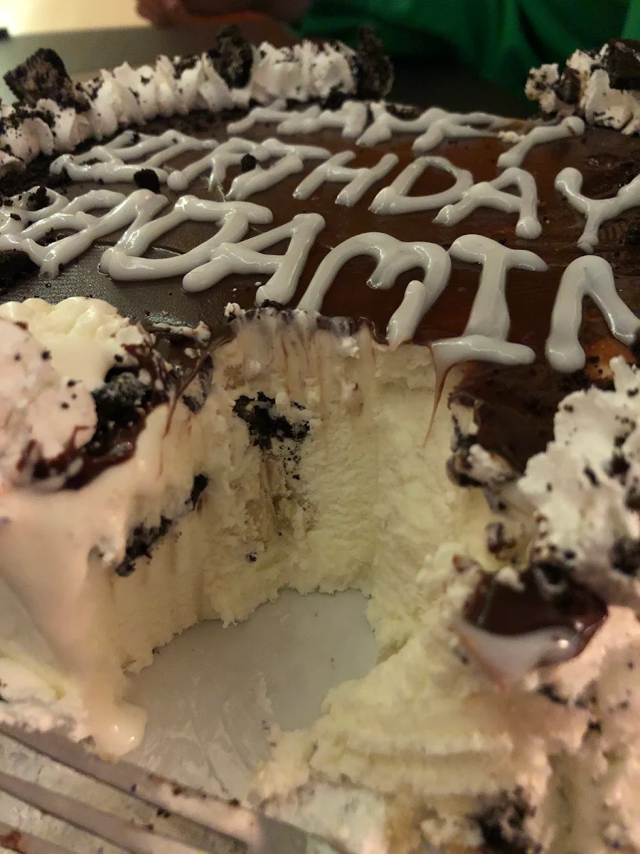 Cookie Dough Ice Cream Cake