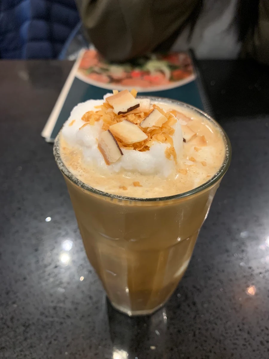 Blended Coconut Cream Coffee