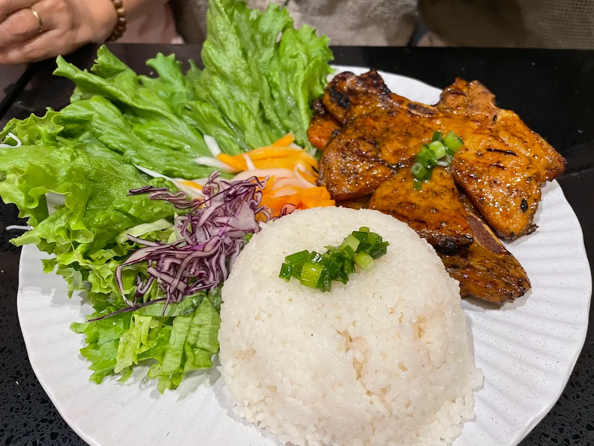 Broken Rice with Grilled Chicken Cơm Tấm GÀ