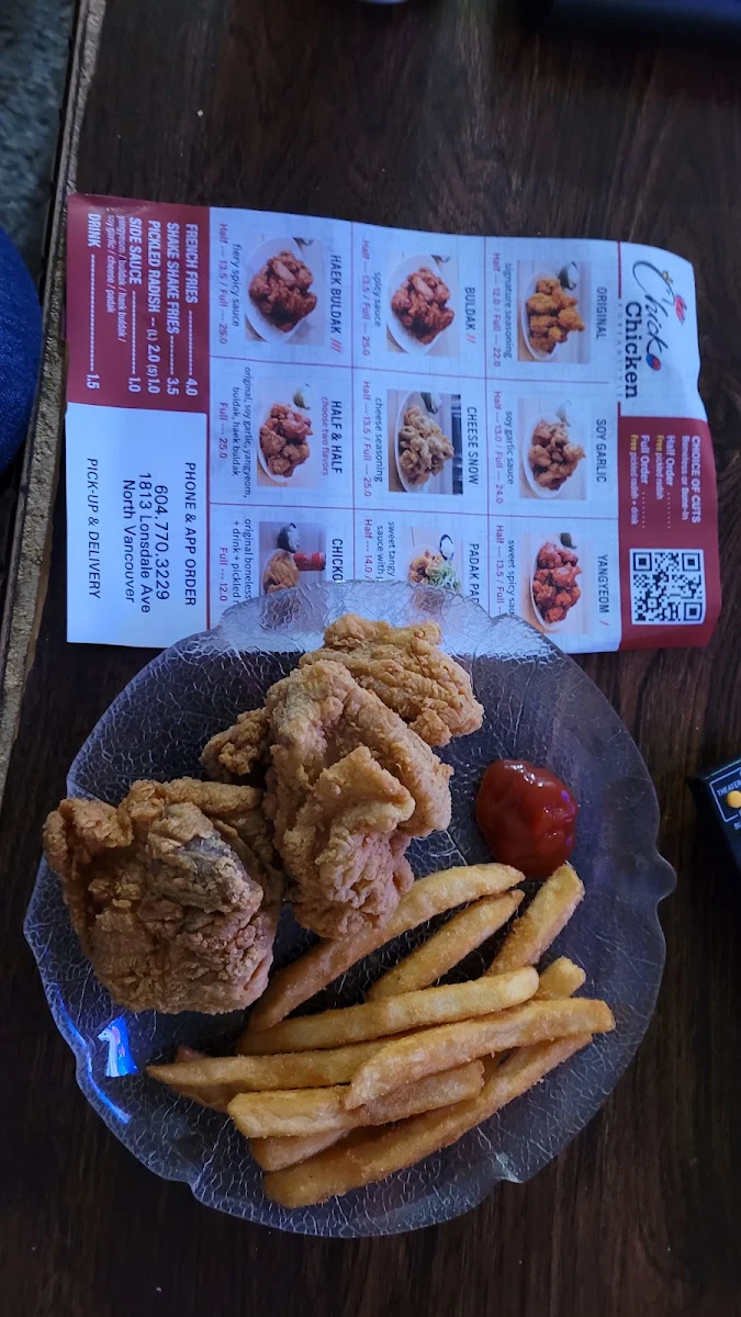 Chicken Tenders and Fries